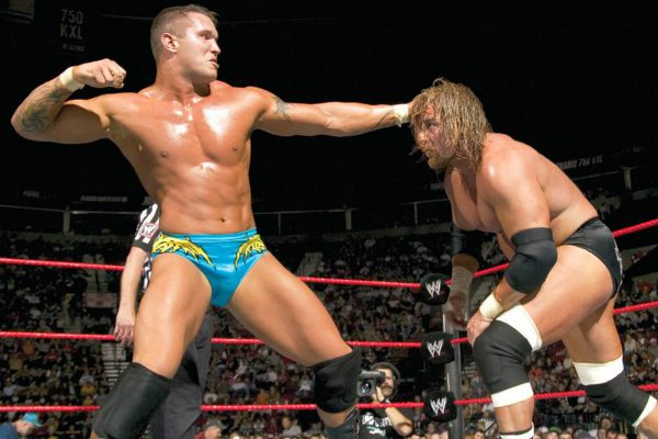 Orton y HHH en el 2004.