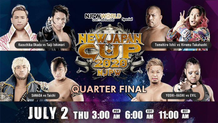 NJPW: Resultados día 6 y 7 New Japan Cup 2020