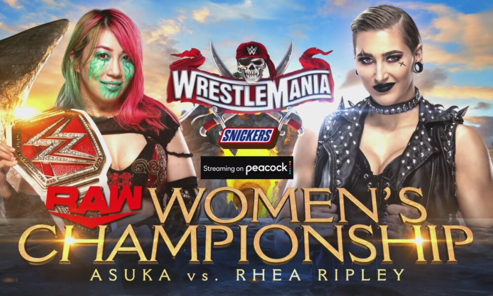 asuka vs rhea ripley wwe