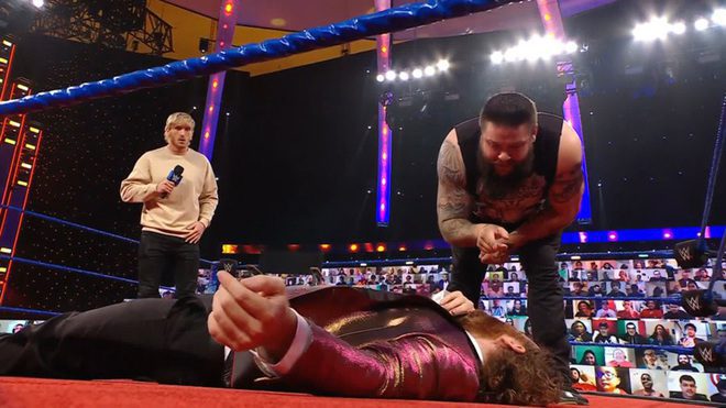 Kevin Owens planteó la idea de luchar contra Sami Zayn en WrestleMania hace bastante rato