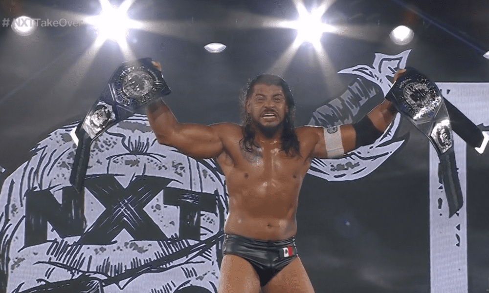 NXT TakeOver: Santos Escobar se convierte en el Campeón Crucero indiscutido