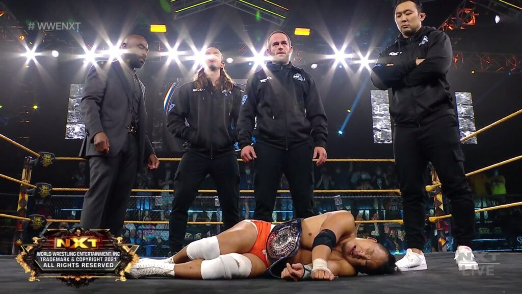 Roderick Strong se revela como el líder de Diamond Mine en NXT