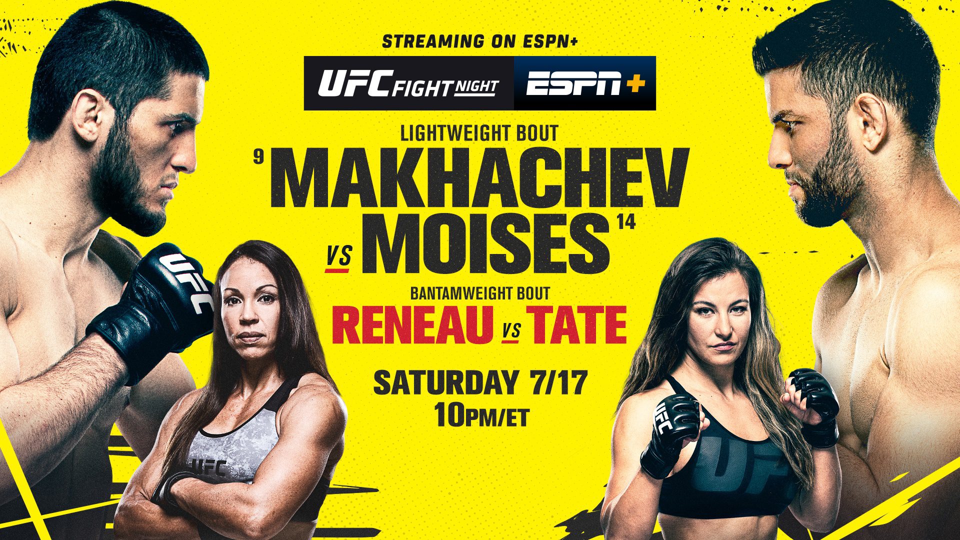 UFC Fight Night Makhachev vs. Moises
