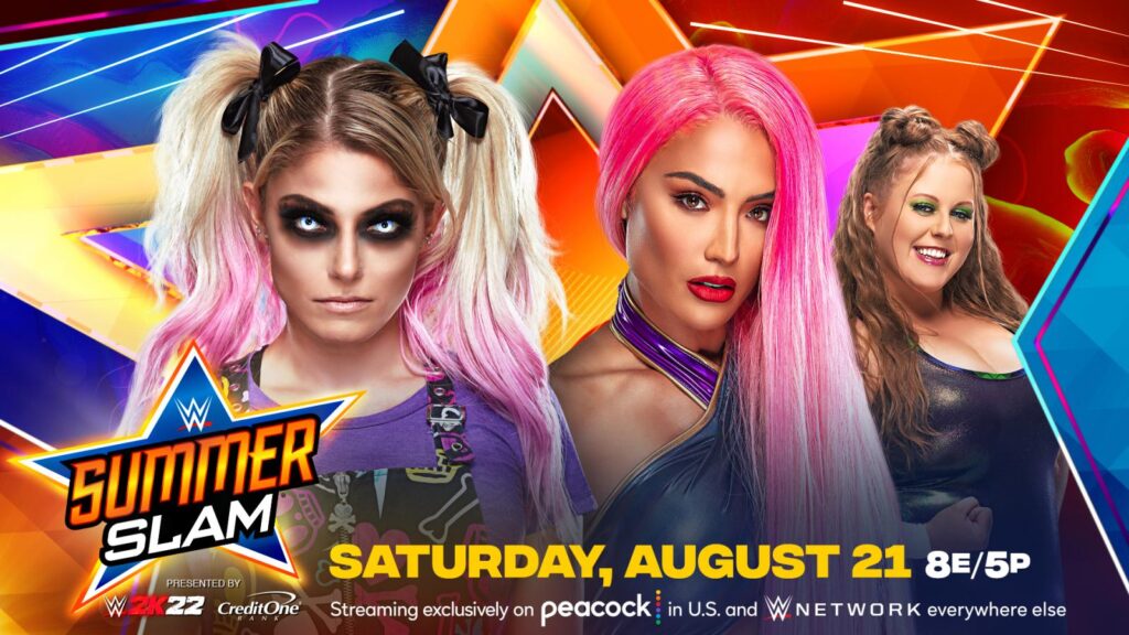 Nuevas luchas agregadas a SummerSlam 2021: Alexa Bliss vs Eva Marie y RK-Bro vs AJ Styles y Omos