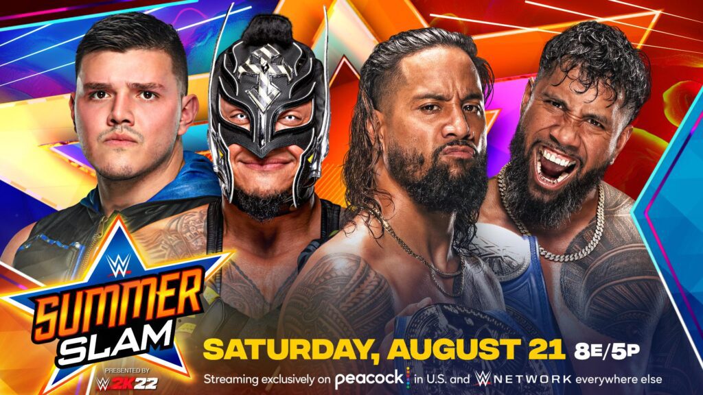 Nueva lucha agregada a la cartelera de SummerSlam 2021: The Usos vs Los Mysterio