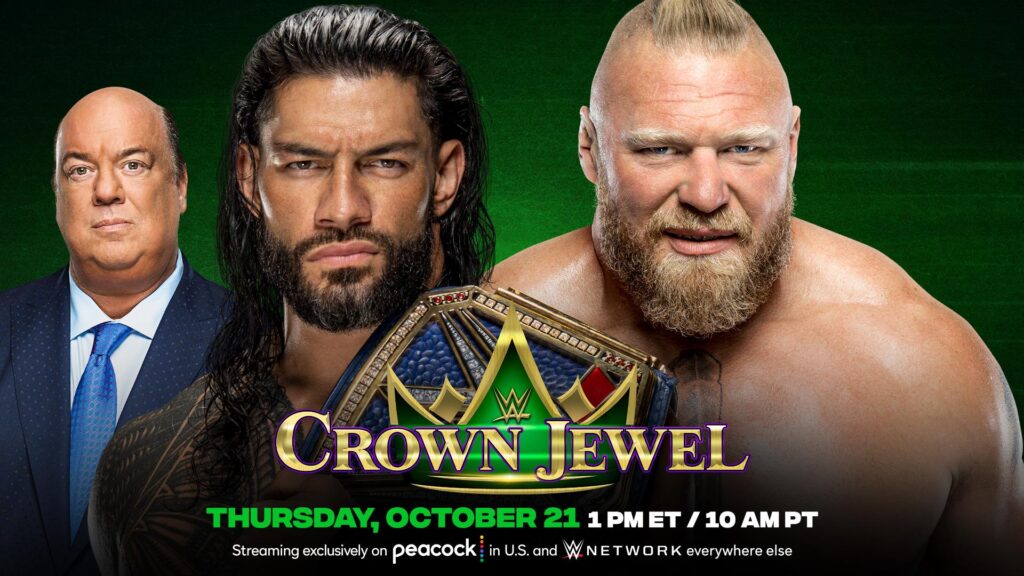 Roman Reigns vs Brock Lesnar sería una rivalidad que continuará después de Crown Jewel 2021