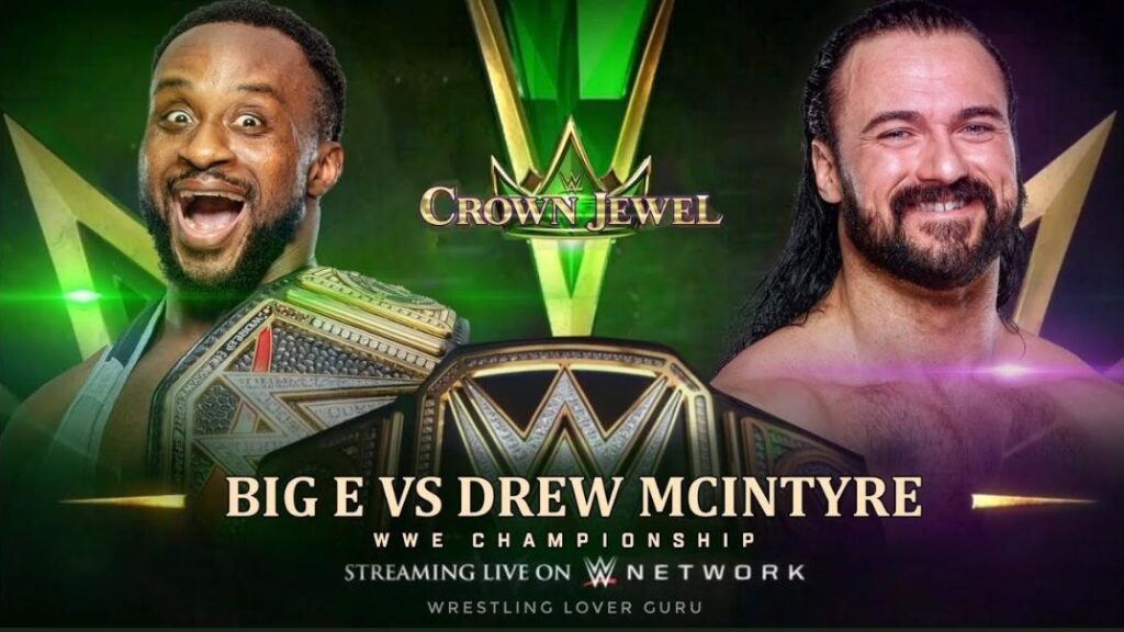 Big E vs Drew McIntyre por el WWE Championship se suma a Crown Jewel