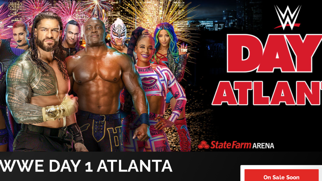 El PPV WWE Day 1 Atlanta que se celebrará el 1 de enero de 2022 ha vendido pocas entradas