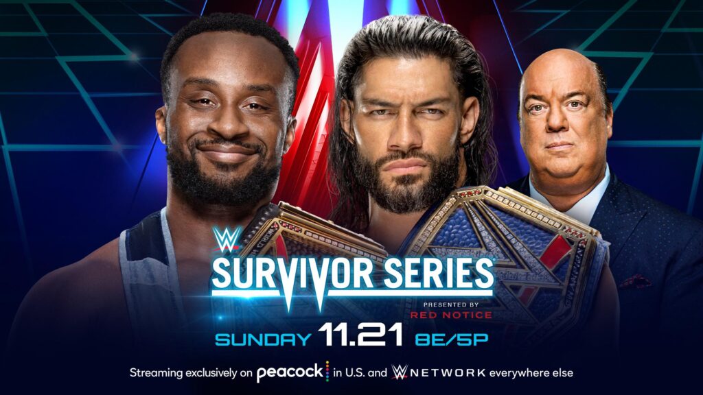 Big E vs Roman Reigns y Becky contra Charlotte Flair en Survivor Series 2021