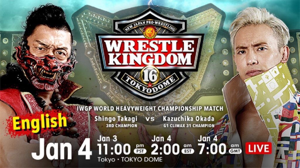 Resultados NJPW Wrestle Kingdom 16- Día 1