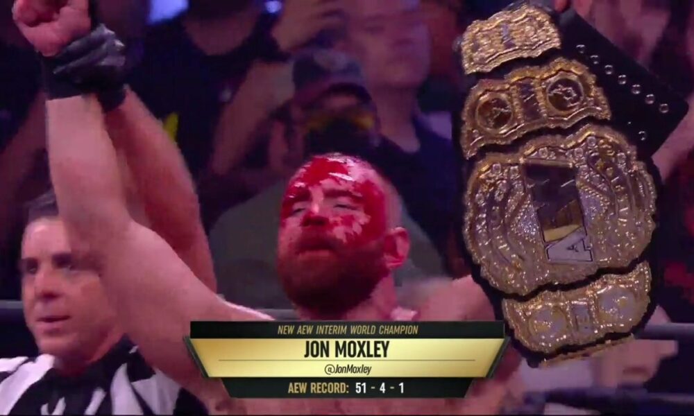 Jon Moxley se corona como Campeón Mundial Interino de AEW