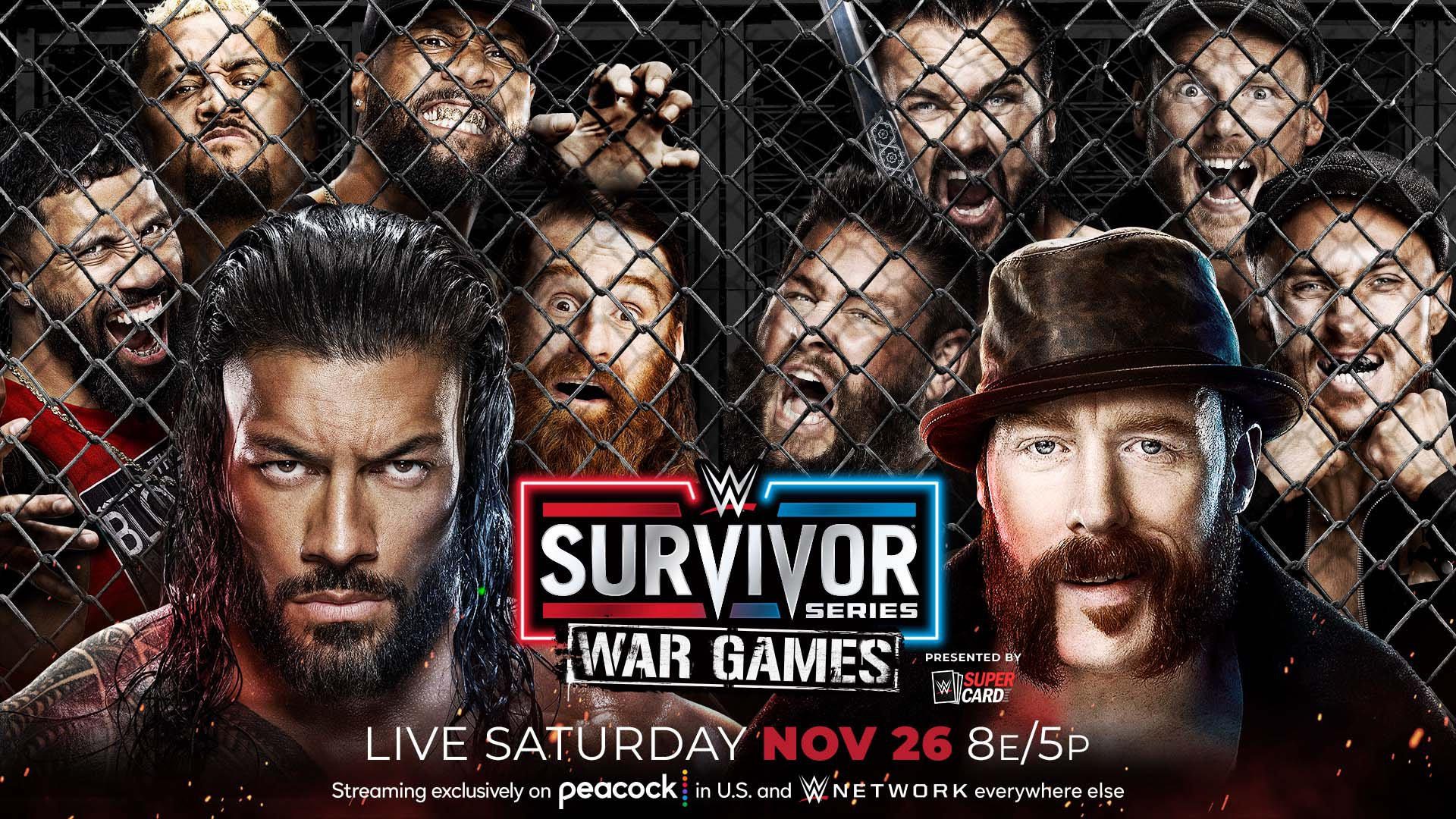 Cartelera actualizada WWE Survivor Series 2022