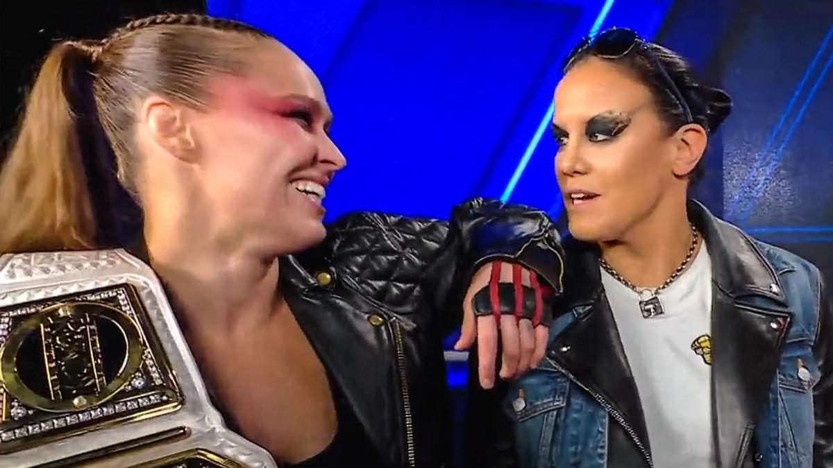 Ronda Rousey y Shayna Baszler