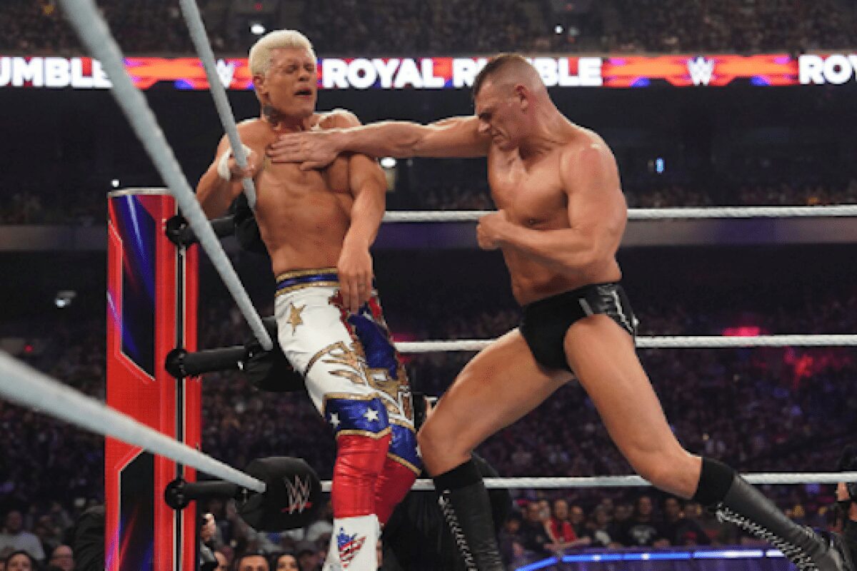 Cody Rhodes vs Gunther en Royal Rumble 2023