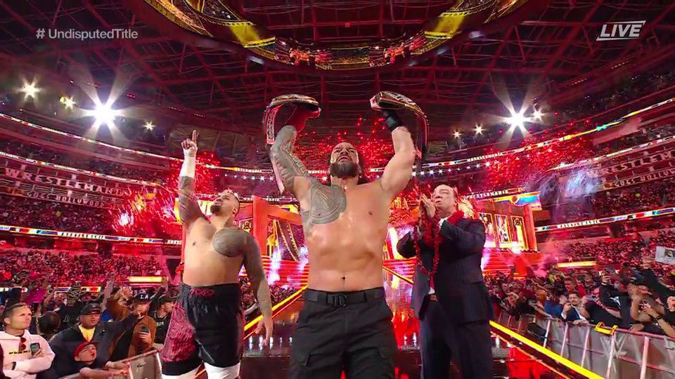 Roman Reigns vence a Cody Rhodes para retener el Campeonato Mundial de WWE en WrestleMania
