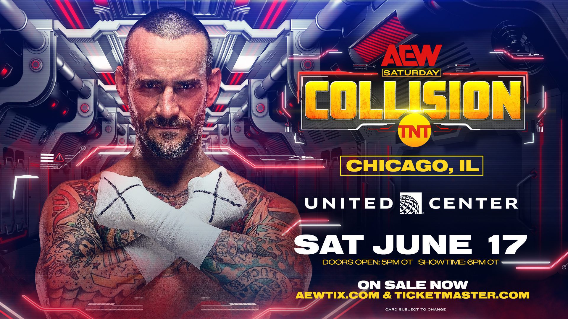 CM Punk AEW: Collision