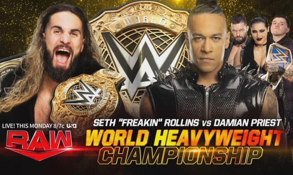 WWE RAW Seth Rollins
