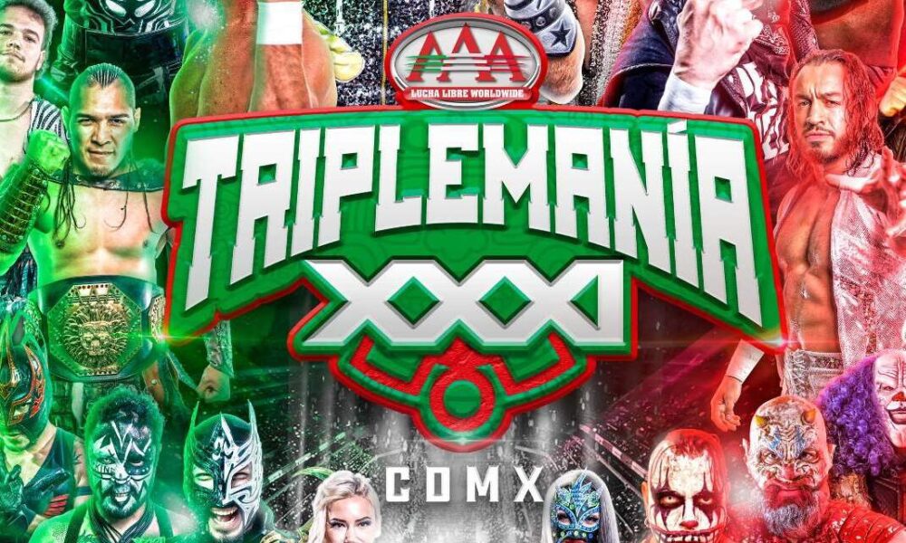 Horarios y dónde ver  Lucha Libre AAA: Triplemania XXXI CDMX