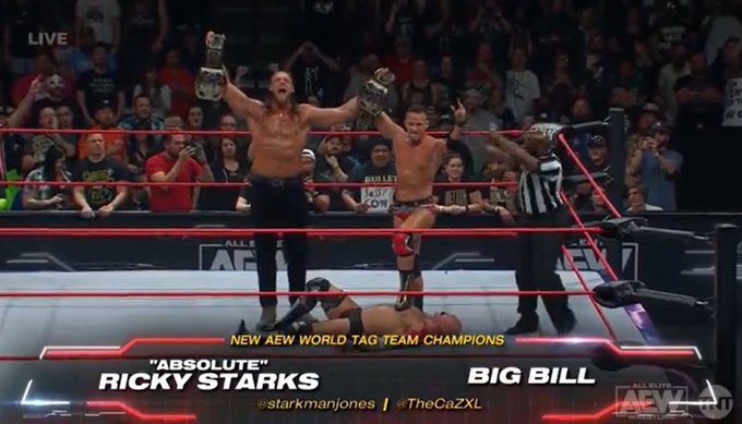 Razones por lo que Ricky Starks y Big Bill son los nuevos Campeones en Parejas de AEW