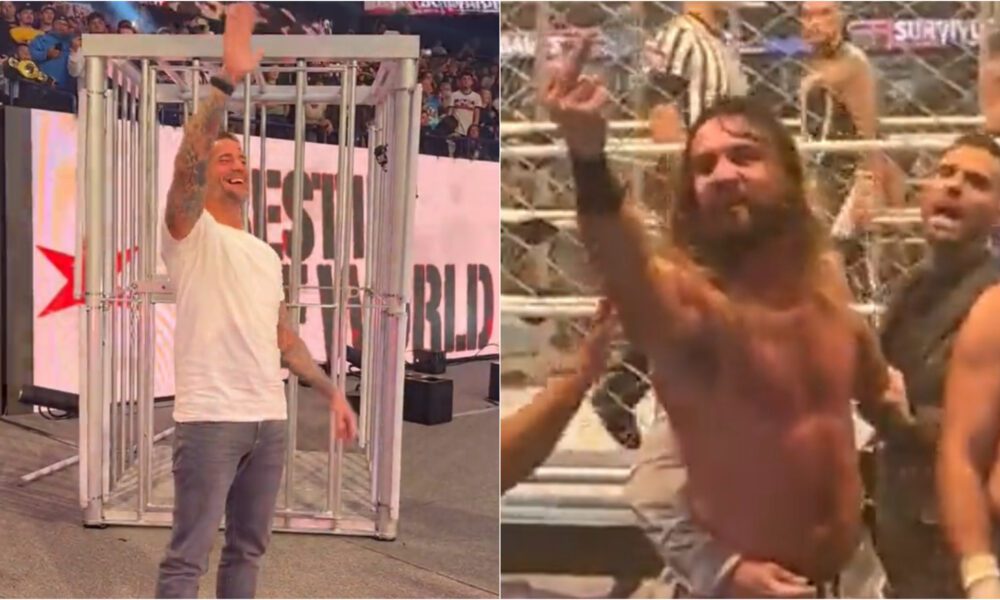 Se viralizan videos de Seth Rollins supuestamente enojado con el regreso de CM Punk a WWE