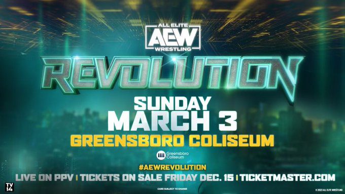 AEW Revolution 2024 se celebrará en el clásico Greensboro Coliseum de Carolina del Norte