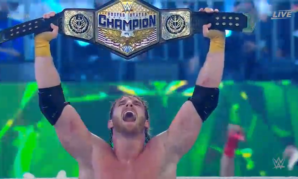 Logan Paul se convierte en el Nuevo Campeón de los Estados Unidos de WWE