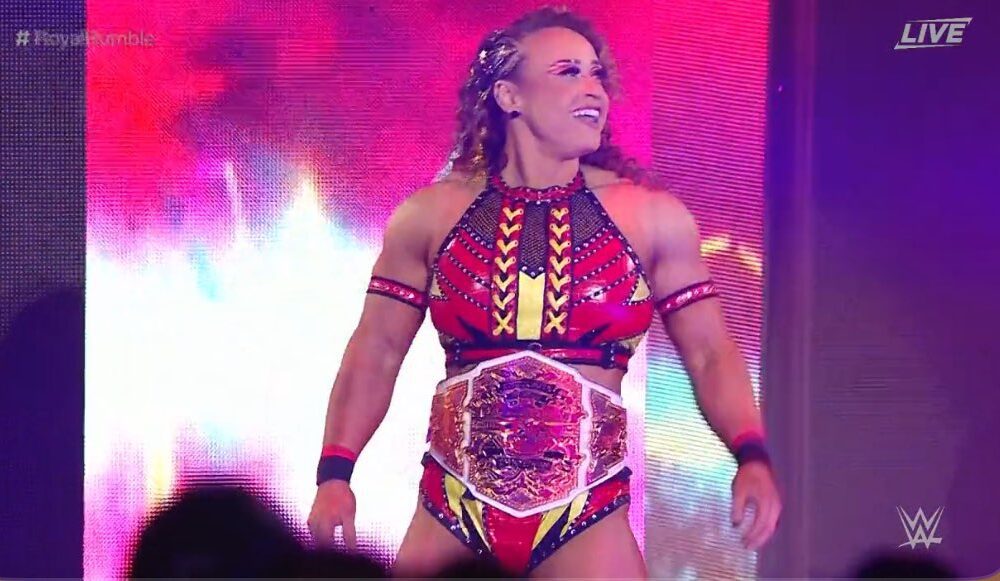 [Video] La Campeona Knockouts de TNA, Jordynne Grace, apareció en el Royal Rumble
