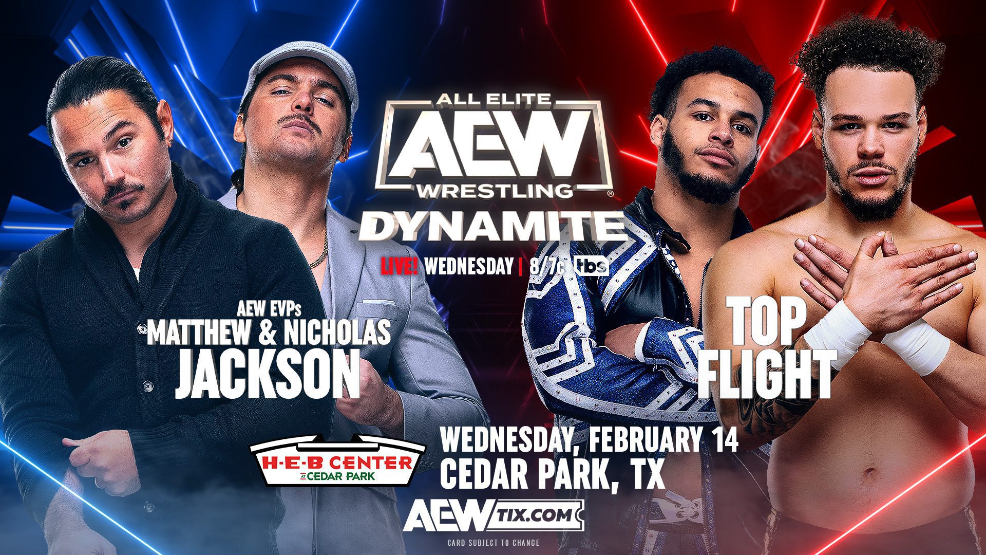 Resultados AEW Dynamite 14 De Febrero Del 2024