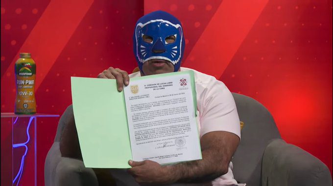 Blue Panther llama “lucha de ensueño” al encuentro ante el Blackpool Combat Club en CMLL