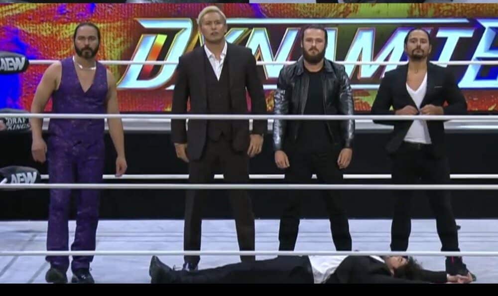 [Video] La nueva The Elite golpeó a Tony Khan en AEW Dynamite