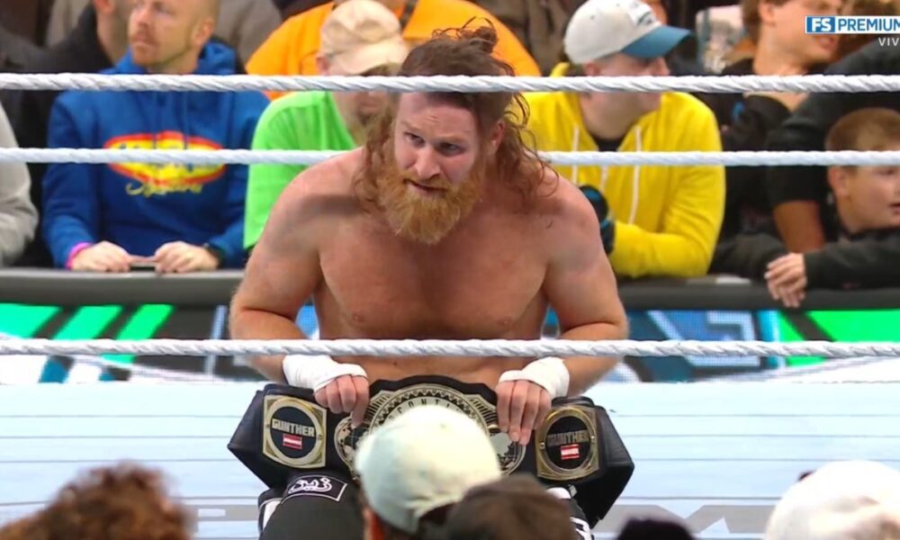 Sami Zayn acaba con el reinado histórico de Gunther y nuevamente es Campeón Intercontinental