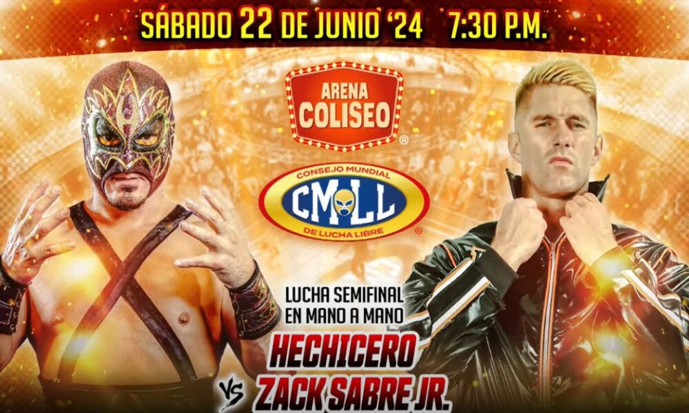 CMLL anuncia que Hechicero se enfrentará a Zack Sabre Jr. en su primer mano a mano en suelo mexicano
