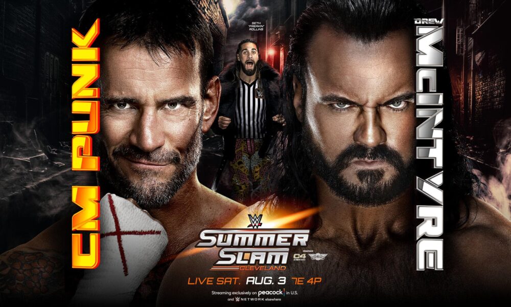 CM Punk recibe el alta médica y luchará en SummerSlam contra Drew McIntyre